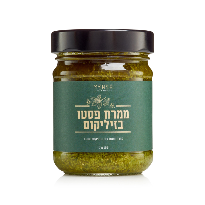 ממרח פסטו בזיליקום