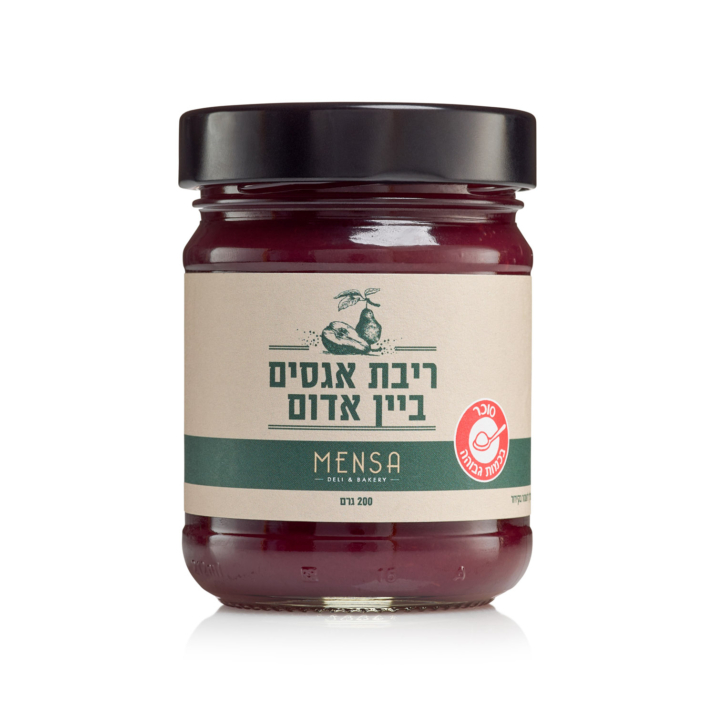ריבת אגסים ביין אדום