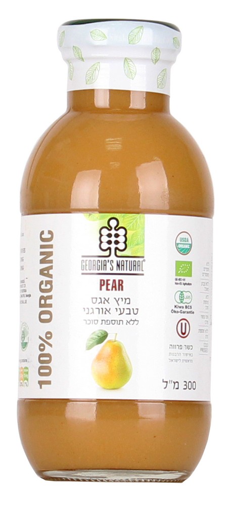 מיץ אגסים אורגני